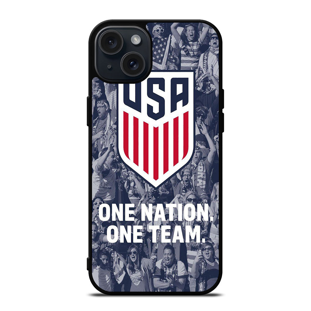 USA SOCCER TEAM SYMBOL 2 iPhone 15 Plus Case Cover