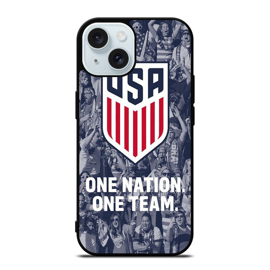 USA SOCCER TEAM SYMBOL 2 iPhone 15 Case Cover