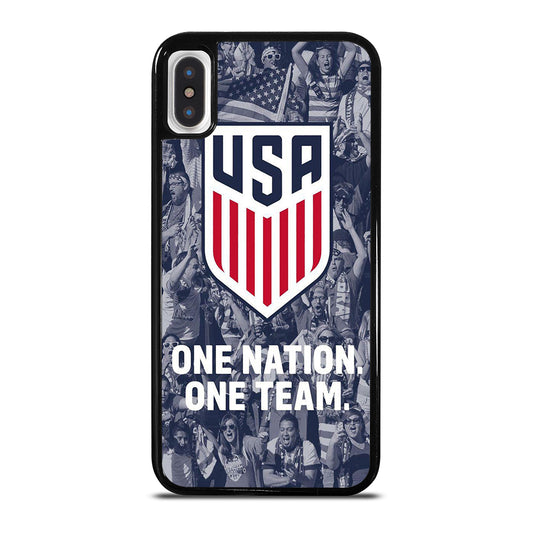 USA SOCCER TEAM SYMBOL 2 iPhone X / XS Case Cover