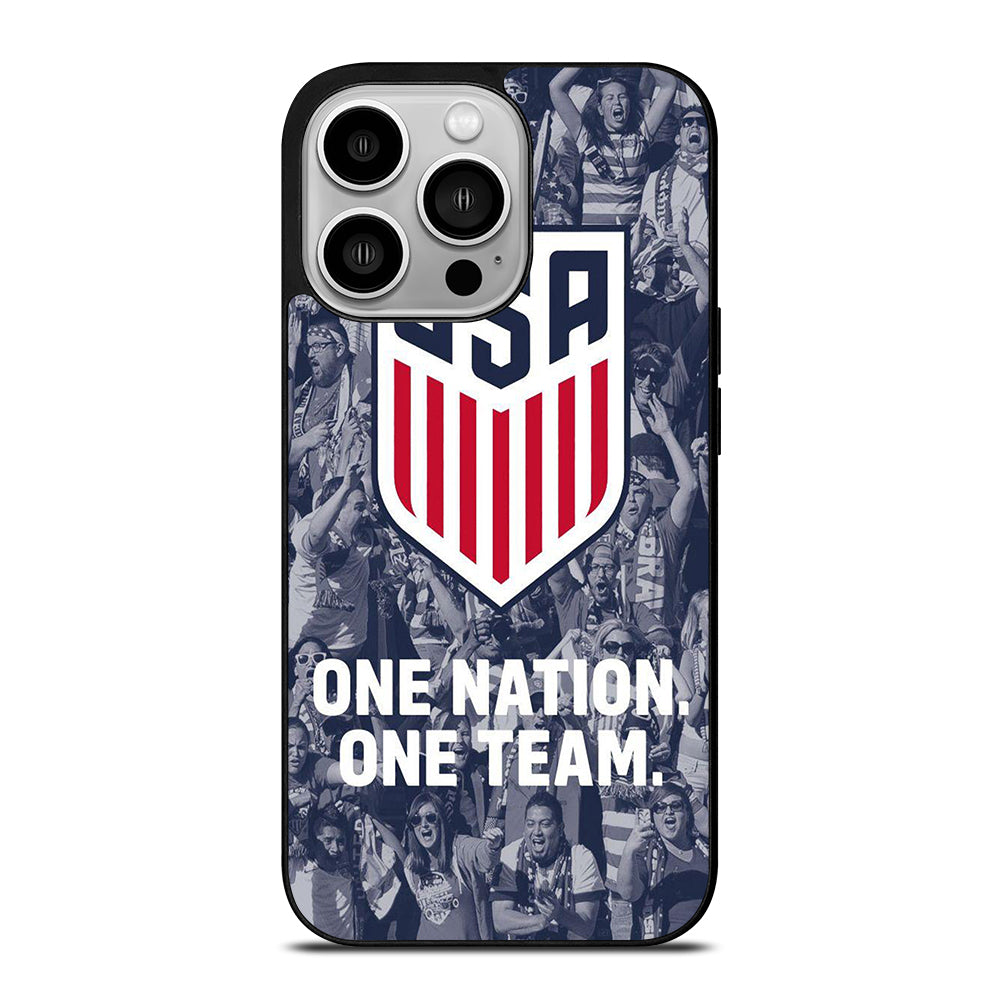 USA SOCCER TEAM SYMBOL 2 iPhone 14 Pro Case Cover