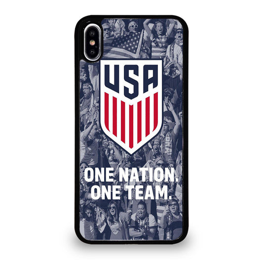 USA SOCCER TEAM SYMBOL 2 iPhone XS Max Case Cover