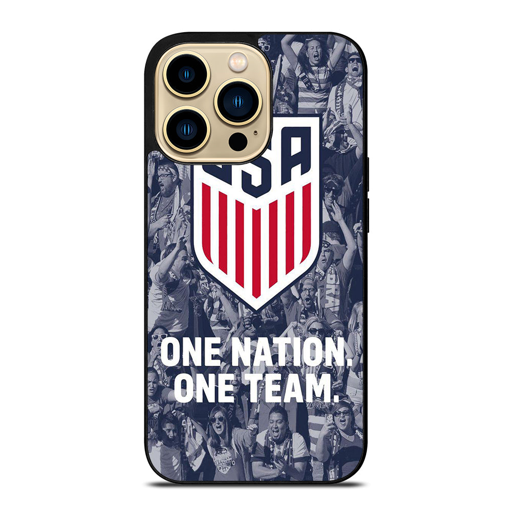 USA SOCCER TEAM SYMBOL 2 iPhone 14 Pro Max Case Cover