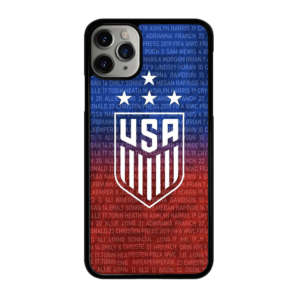 USA SOCCER TEAM SYMBOL 3 iPhone 11 Pro Max Case Cover