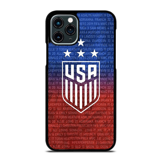 USA SOCCER TEAM SYMBOL 3 iPhone 11 Pro Case Cover