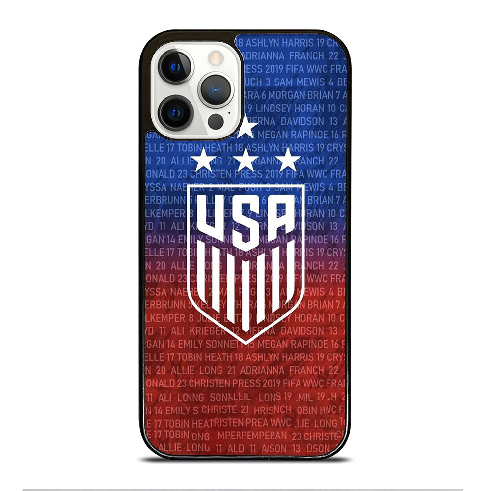 USA SOCCER TEAM SYMBOL 3 iPhone 12 Pro Case Cover