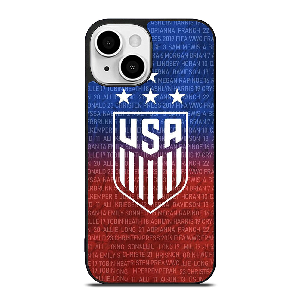 USA SOCCER TEAM SYMBOL 3 iPhone 13 Mini Case Cover