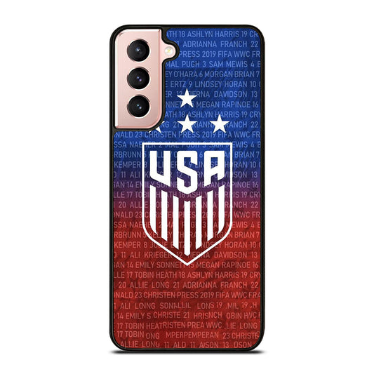 USA SOCCER TEAM SYMBOL 3 Samsung Galaxy S21 Case Cover