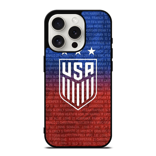 USA SOCCER TEAM SYMBOL 3 iPhone 15 Pro Case Cover