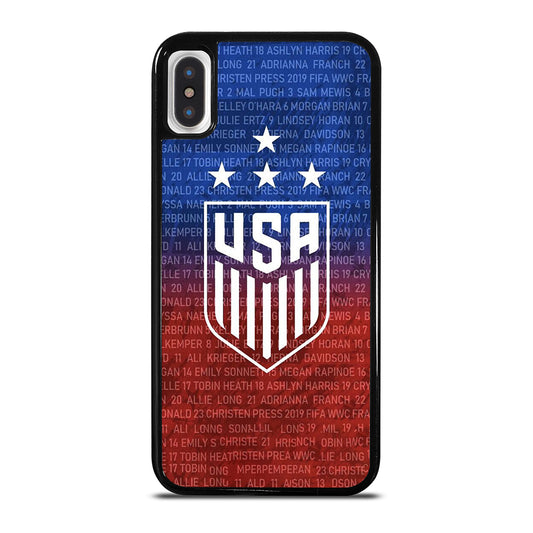 USA SOCCER TEAM SYMBOL 3 iPhone X / XS Case Cover