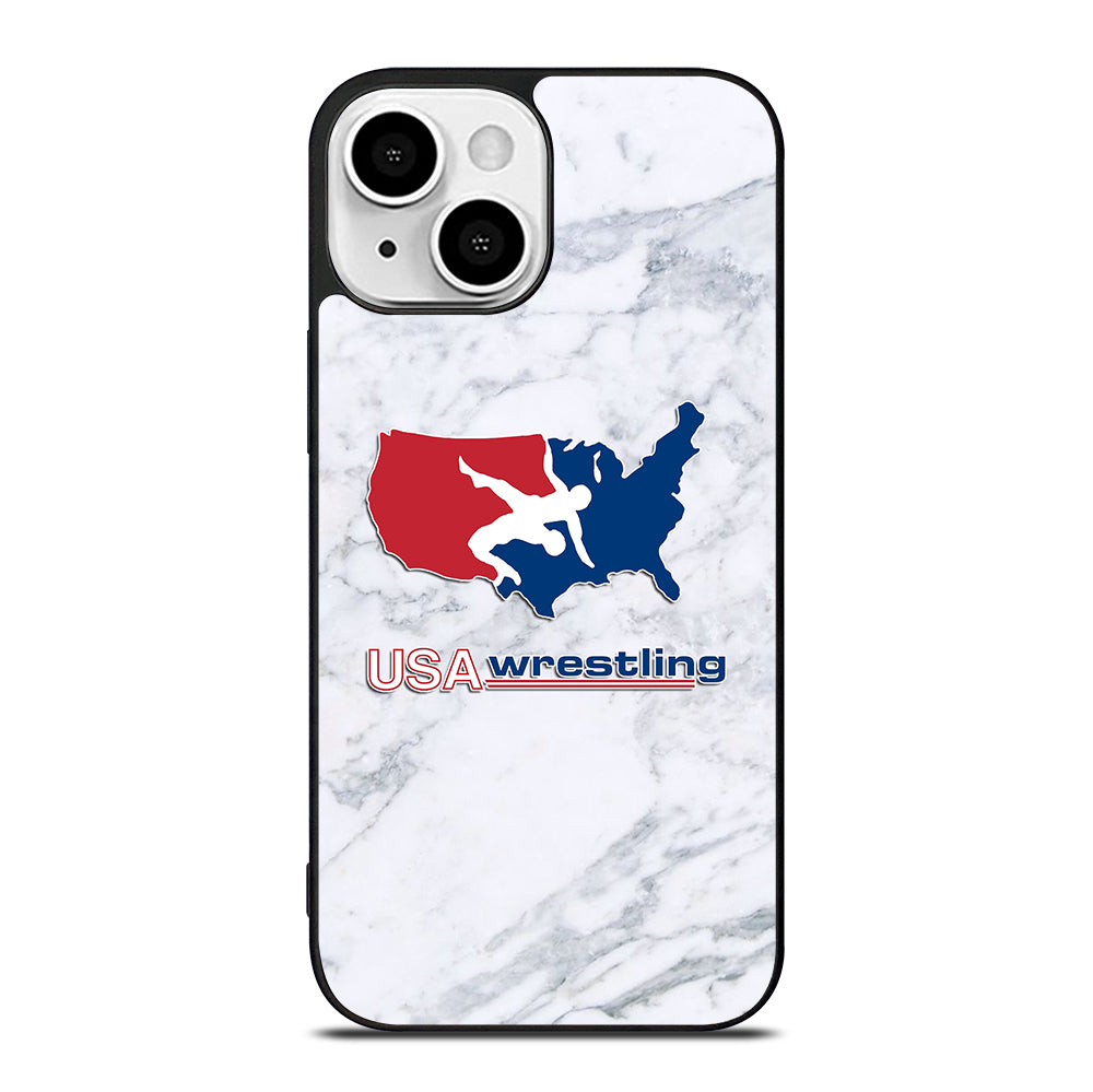 USA WRESTLING MARBLE iPhone 13 Mini Case Cover