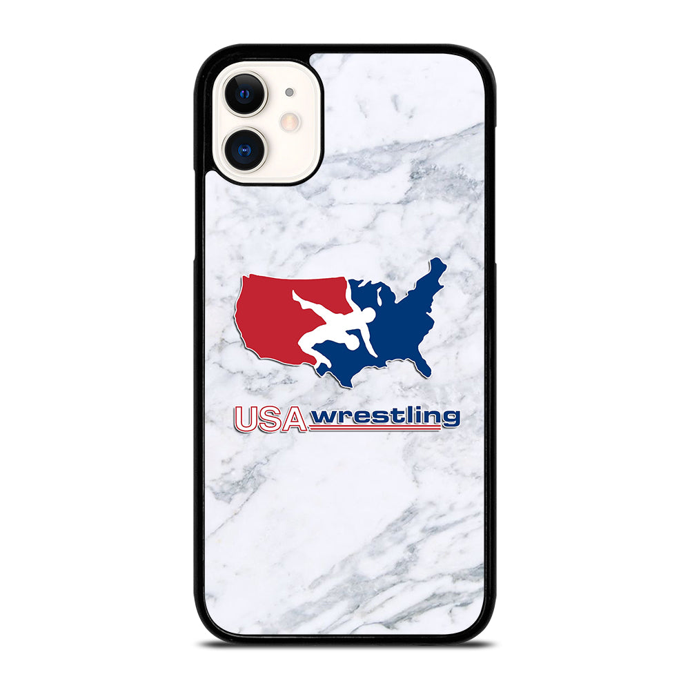 USA WRESTLING MARBLE iPhone 11 Case Cover