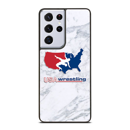USA WRESTLING MARBLE Samsung Galaxy S21 Ultra Case Cover