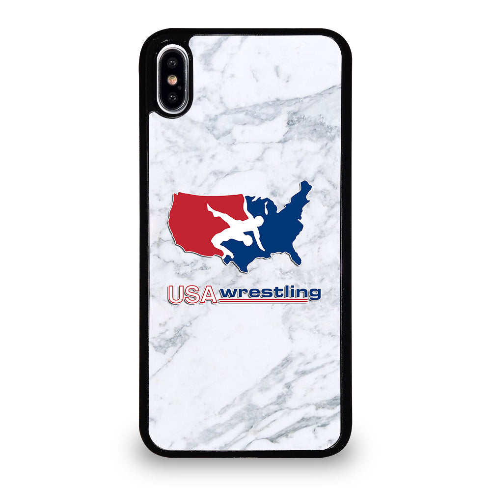 USA WRESTLING MARBLE iPhone XS Max Case Cover