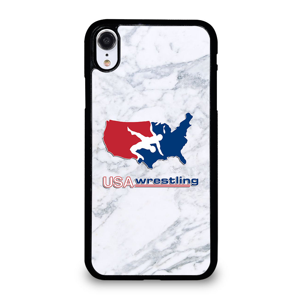 USA WRESTLING MARBLE iPhone XR Case Cover