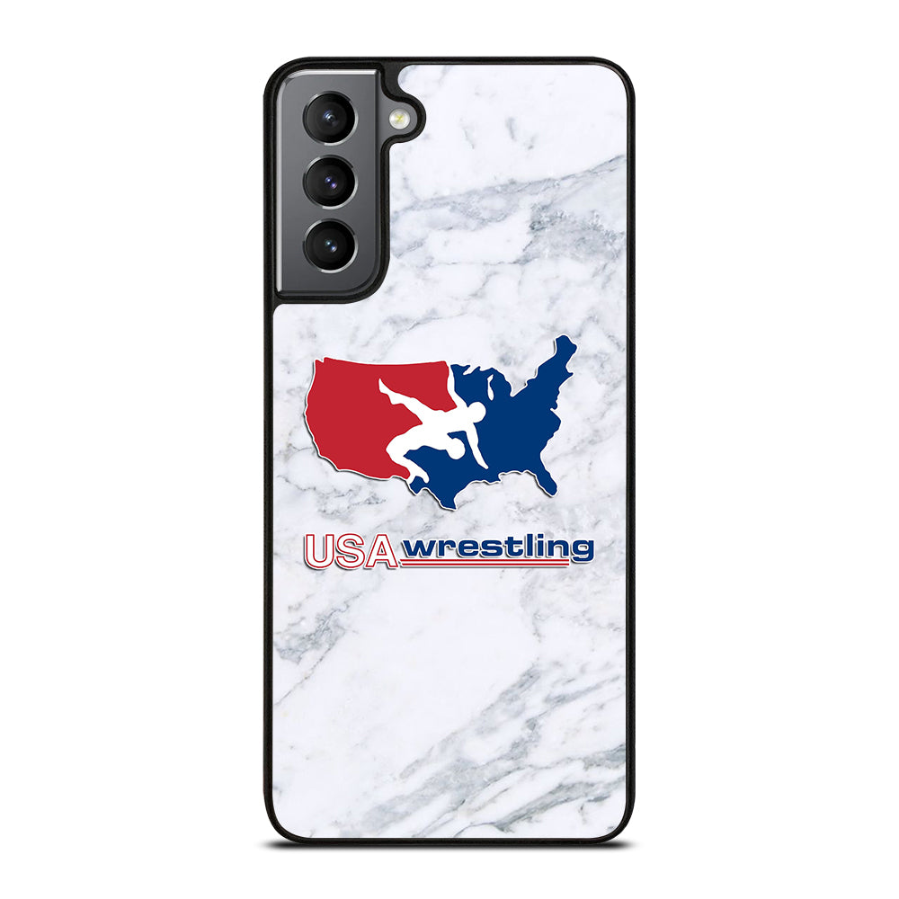 USA WRESTLING MARBLE Samsung Galaxy S21 Plus Case Cover