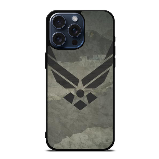 US AIR FORCE LOGO 1 iPhone 15 Pro Max Case Cover