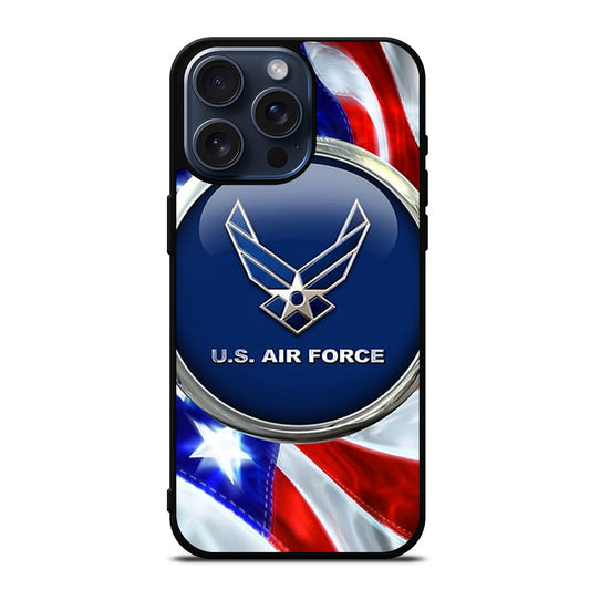 US AIR FORCE LOGO 2 iPhone 15 Pro Max Case Cover