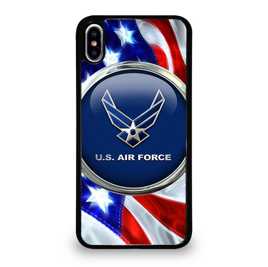 US AIR FORCE LOGO 2 iPhone XS Max Case Cover