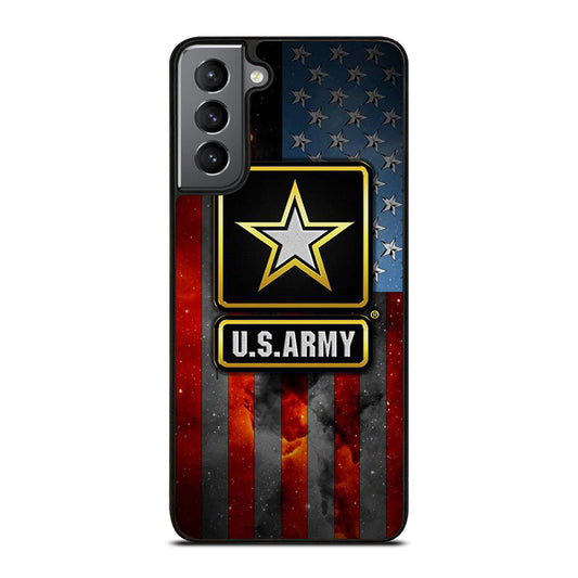 US ARMY USA MILITARY AMERICAN FLAG LOGO 2 Samsung Galaxy S21 Plus Case Cover