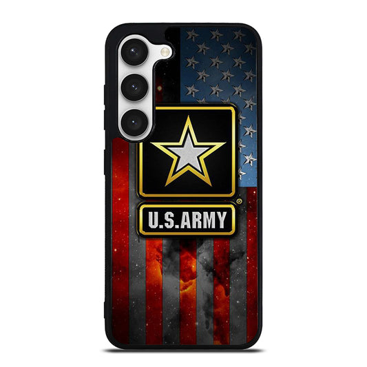 US ARMY USA MILITARY AMERICAN FLAG LOGO 2 Samsung Galaxy S23 Case Cover