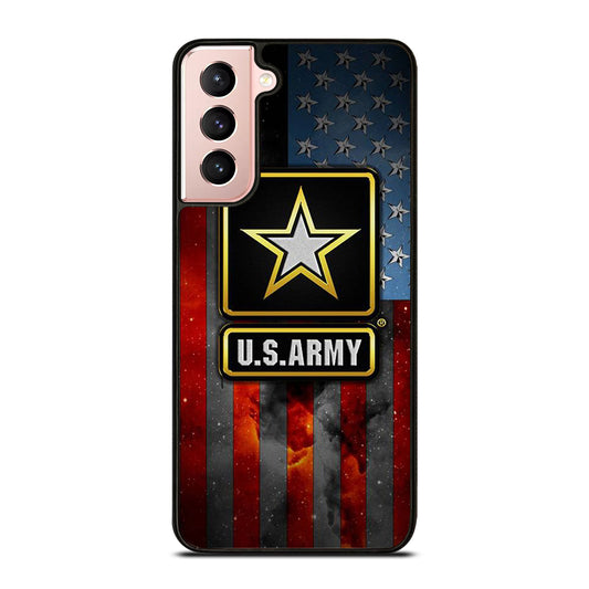 US ARMY USA MILITARY AMERICAN FLAG LOGO 2 Samsung Galaxy S21 Case Cover