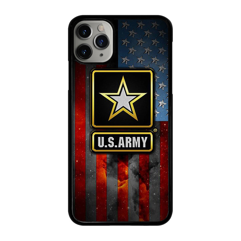 US ARMY USA MILITARY AMERICAN FLAG LOGO 2 iPhone 11 Pro Max Case Cover
