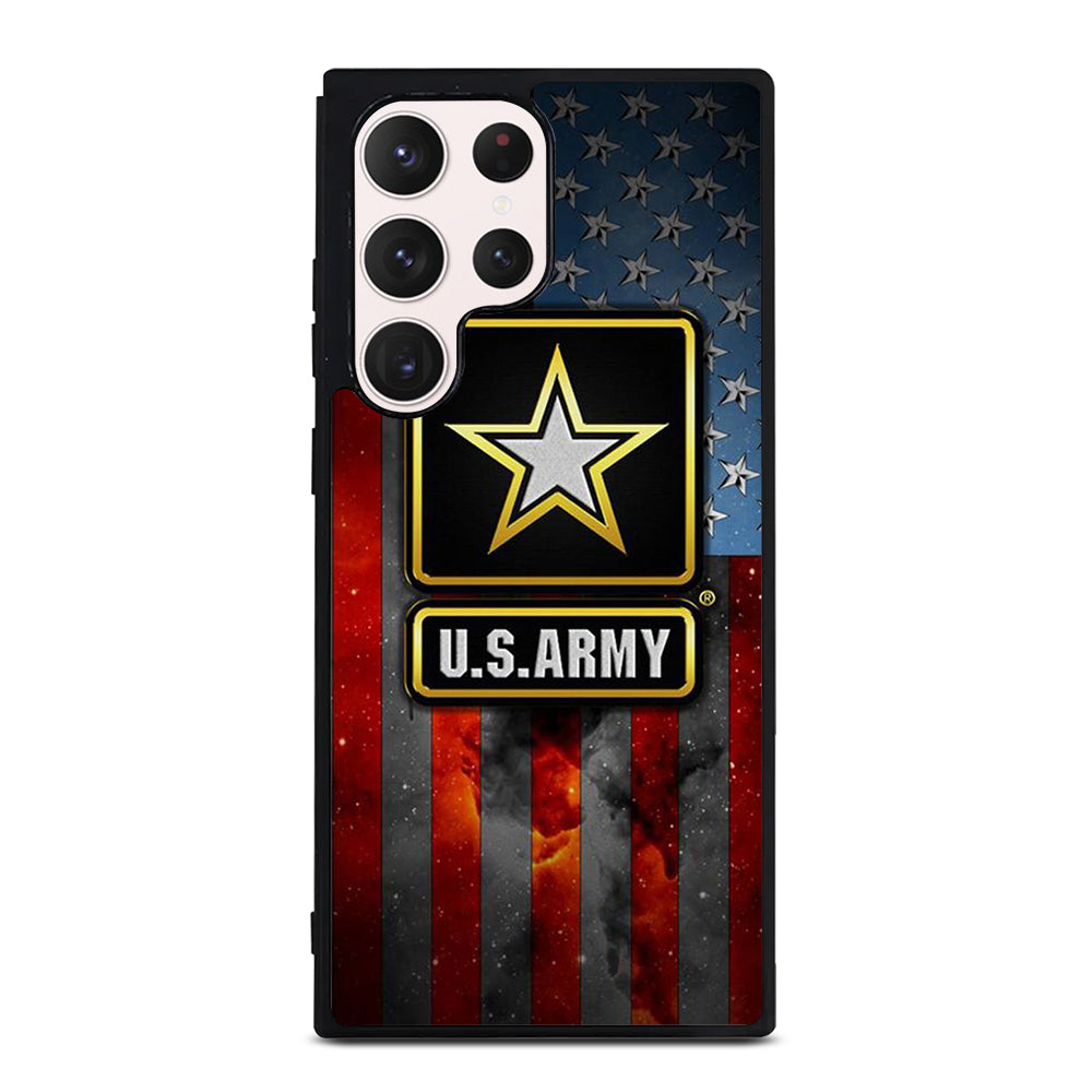 US ARMY USA MILITARY AMERICAN FLAG LOGO 2 Samsung Galaxy S23 Ultra Case Cover