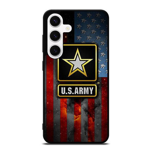 US ARMY USA MILITARY AMERICAN FLAG LOGO 2 Samsung Galaxy S24 Case Cover