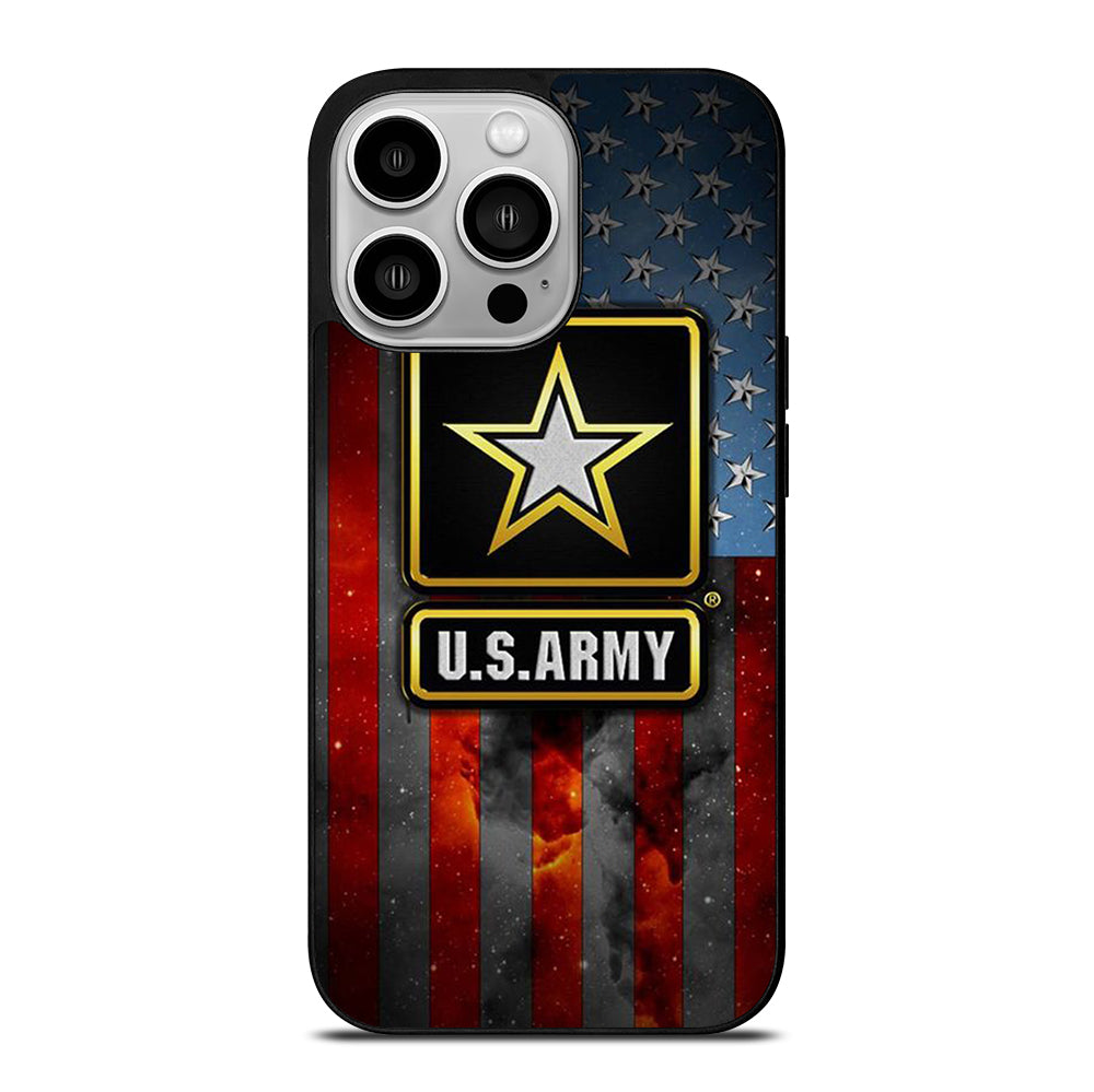 US ARMY USA MILITARY AMERICAN FLAG LOGO 2 iPhone 14 Pro Case Cover