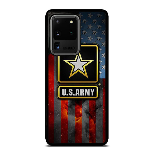 US ARMY USA MILITARY AMERICAN FLAG LOGO 2 Samsung Galaxy S20 Ultra Case Cover