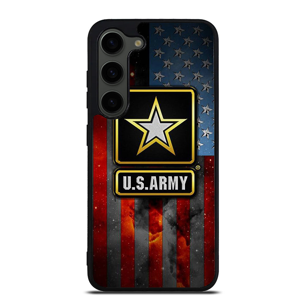 US ARMY USA MILITARY AMERICAN FLAG LOGO 2 Samsung Galaxy S23 Plus Case Cover