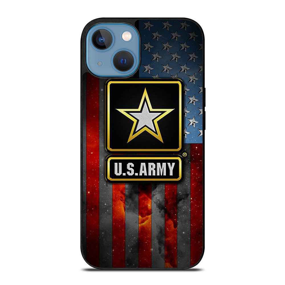 US ARMY USA MILITARY AMERICAN FLAG LOGO 2 iPhone 13 Case Cover