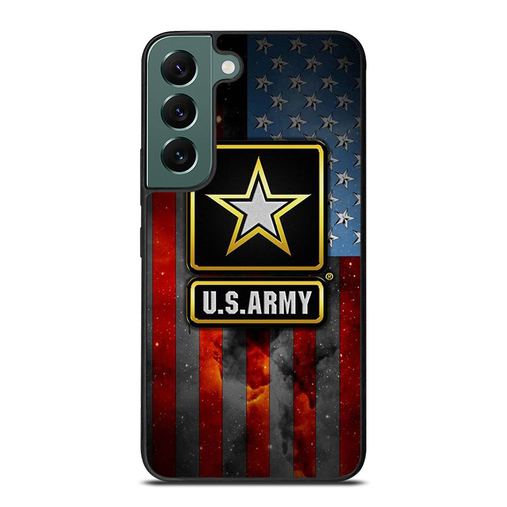 US ARMY USA MILITARY AMERICAN FLAG LOGO 2 Samsung Galaxy S22 Case Cover