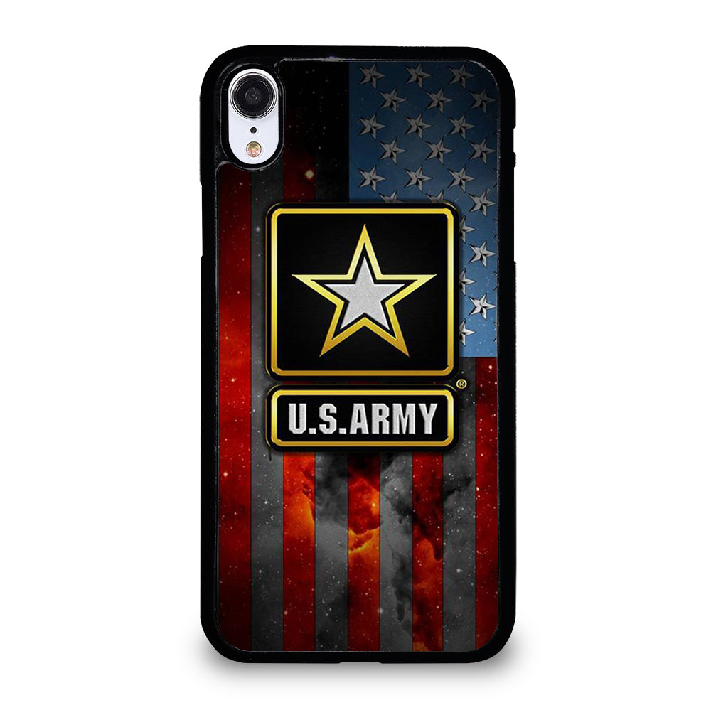 US ARMY USA MILITARY AMERICAN FLAG LOGO 2 iPhone XR Case Cover