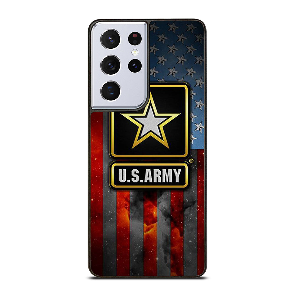 US ARMY USA MILITARY AMERICAN FLAG LOGO 2 Samsung Galaxy S21 Ultra Case Cover