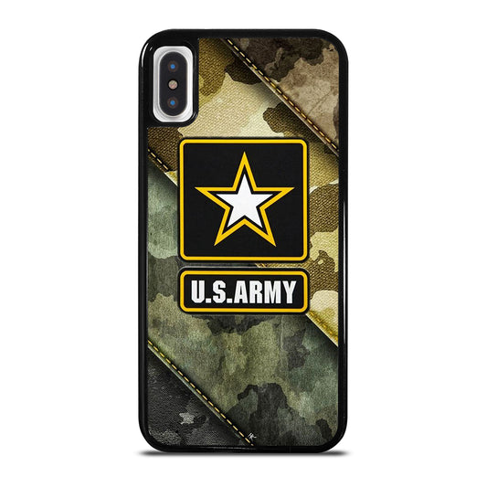 US ARMY USA MILITARY CAMO LOGO 2 iPhone X / XS Case Cover