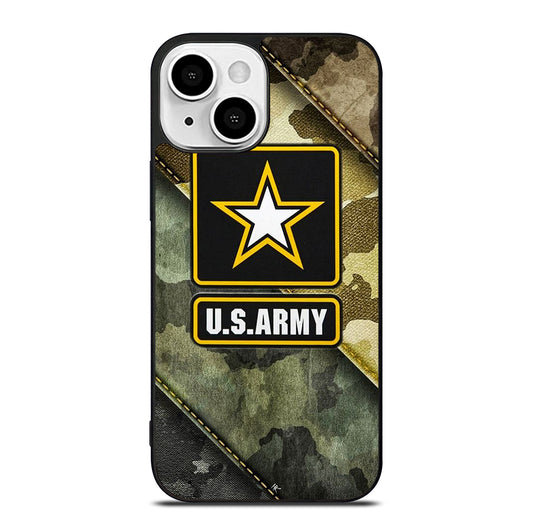 US ARMY USA MILITARY CAMO LOGO 2 iPhone 13 Mini Case Cover
