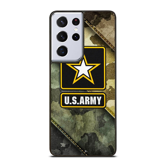 US ARMY USA MILITARY CAMO LOGO 2 Samsung Galaxy S21 Ultra Case Cover