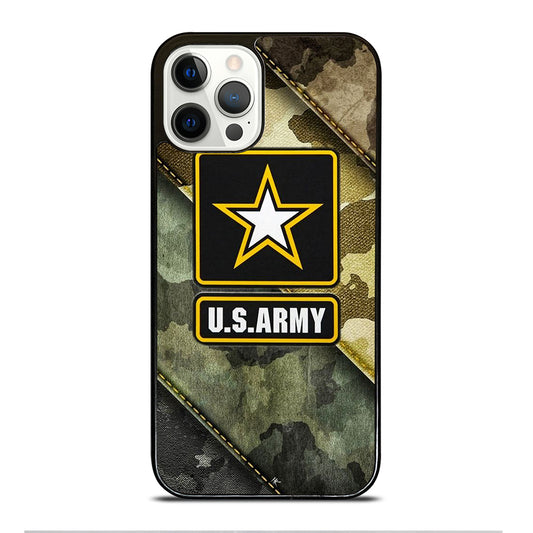 US ARMY USA MILITARY CAMO LOGO 2 iPhone 12 Pro Case Cover