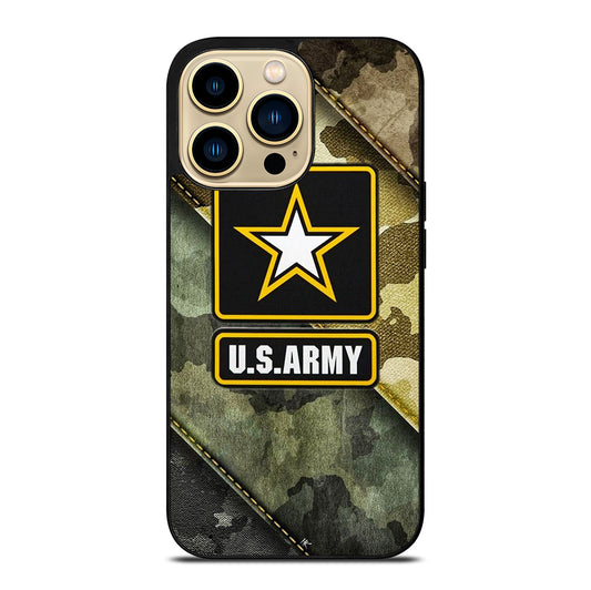US ARMY USA MILITARY CAMO LOGO 2 iPhone 14 Pro Max Case Cover