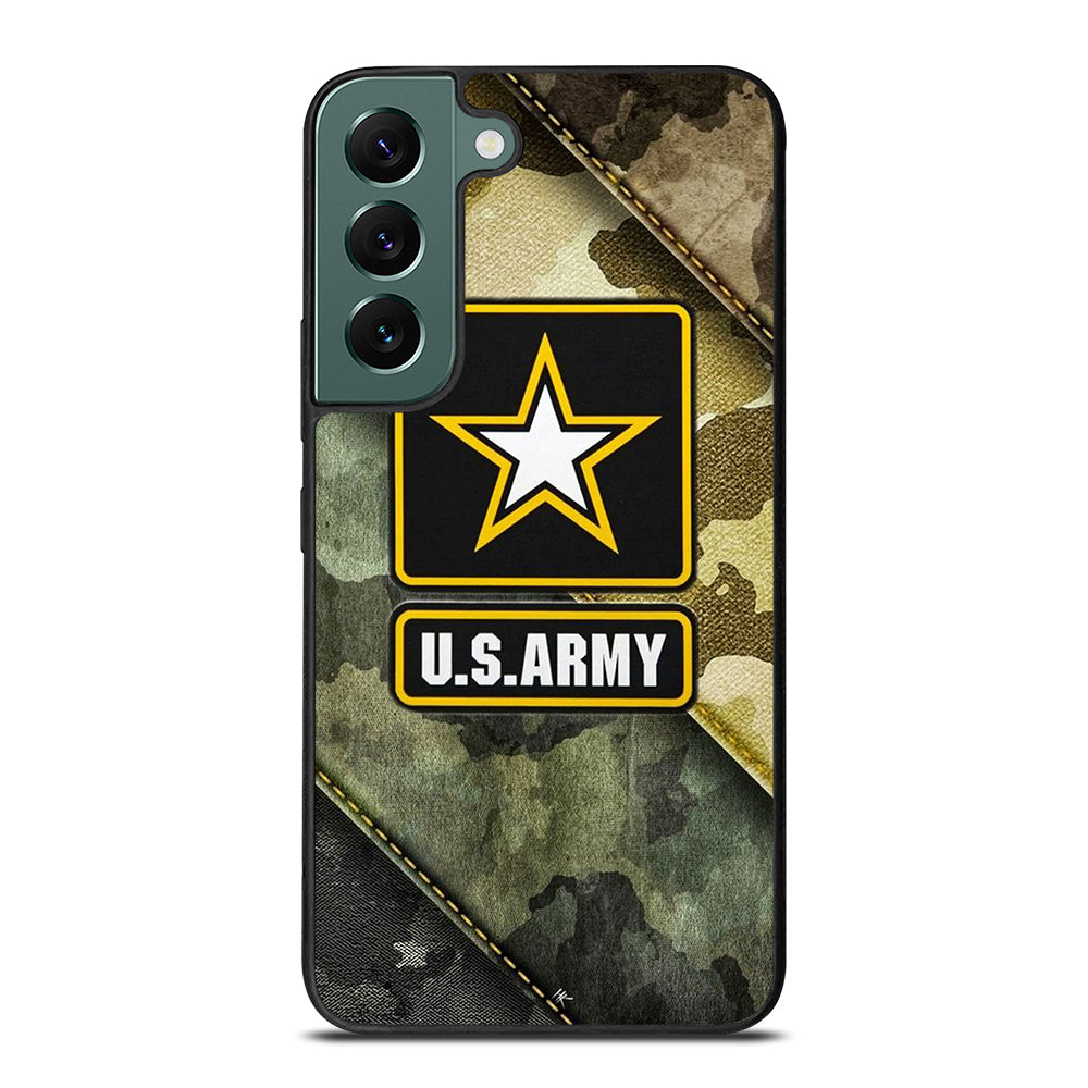 US ARMY USA MILITARY CAMO LOGO 2 Samsung Galaxy S22 Case Cover