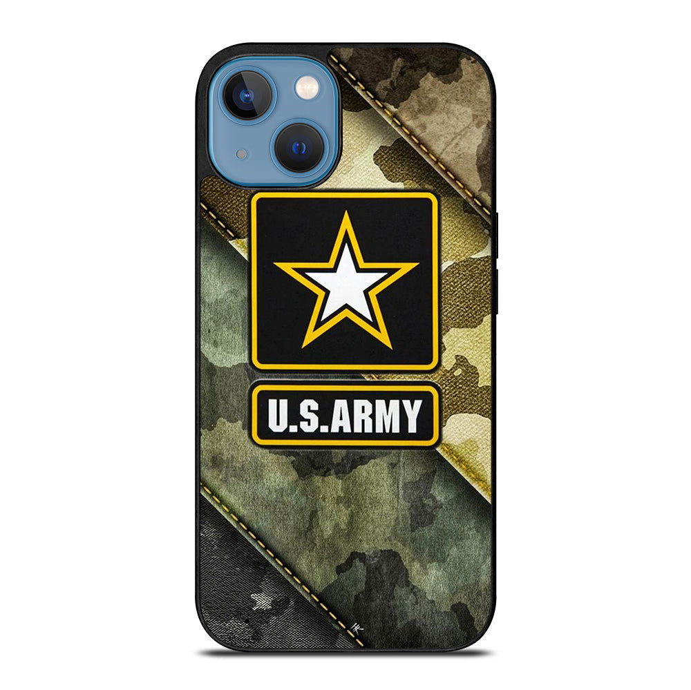 US ARMY USA MILITARY CAMO LOGO 2 iPhone 13 Case Cover