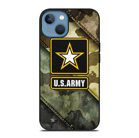 US ARMY USA MILITARY CAMO LOGO 2 iPhone 13 Case Cover