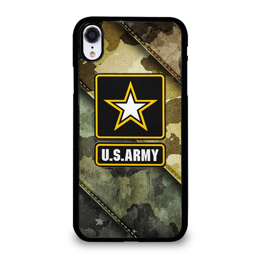 US ARMY USA MILITARY CAMO LOGO 2 iPhone XR Case Cover