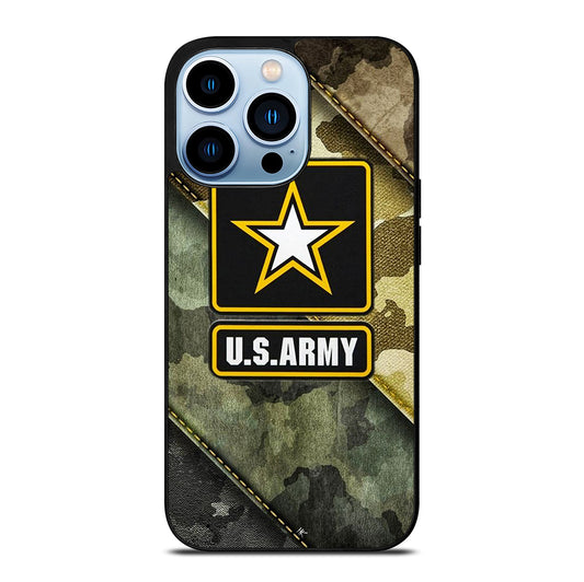 US ARMY USA MILITARY CAMO LOGO 2 iPhone 13 Pro Max Case Cover