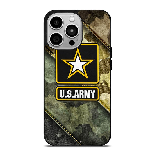 US ARMY USA MILITARY CAMO LOGO 2 iPhone 14 Pro Case Cover