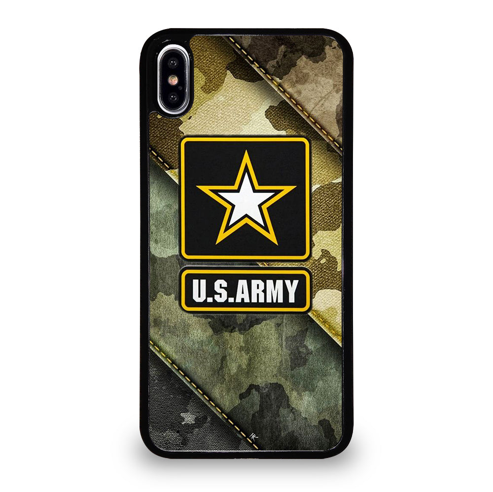 US ARMY USA MILITARY CAMO LOGO 2 iPhone XS Max Case Cover