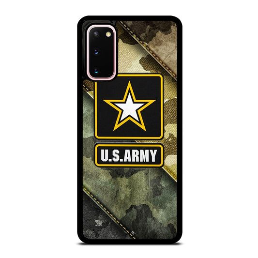 US ARMY USA MILITARY CAMO LOGO 2 Samsung Galaxy S20 Case Cover