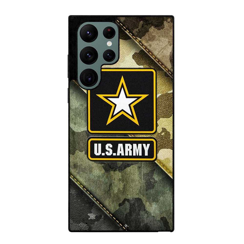 US ARMY USA MILITARY CAMO LOGO 2 Samsung Galaxy S22 Ultra Case Cover