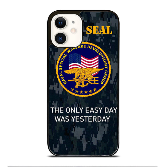 US NAVY SEAL CAMO ICON iPhone 12 Case Cover